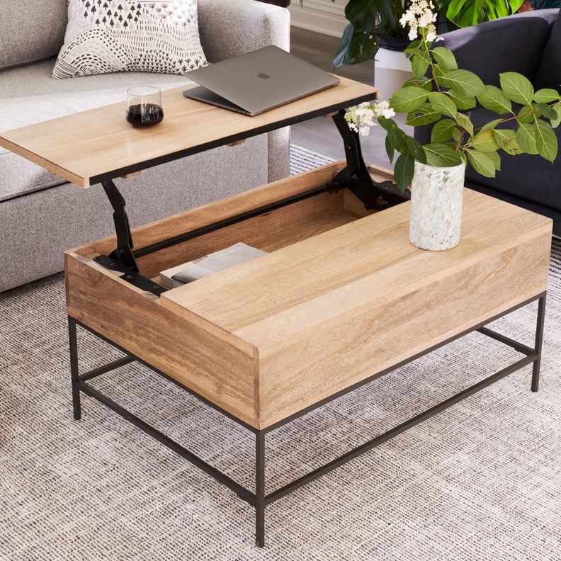 A Multifunctional Coffee Table From West Elm