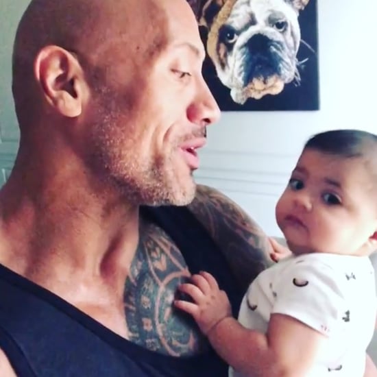 Dwayne Johnson Singing Happy Birthday to His Daughter