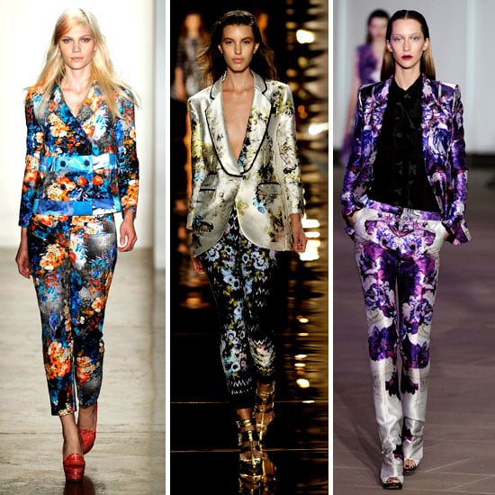 trending printed suit