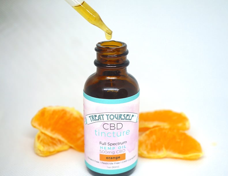 Treat Yourself Full-Spectrum Hemp CBD Orange Oil