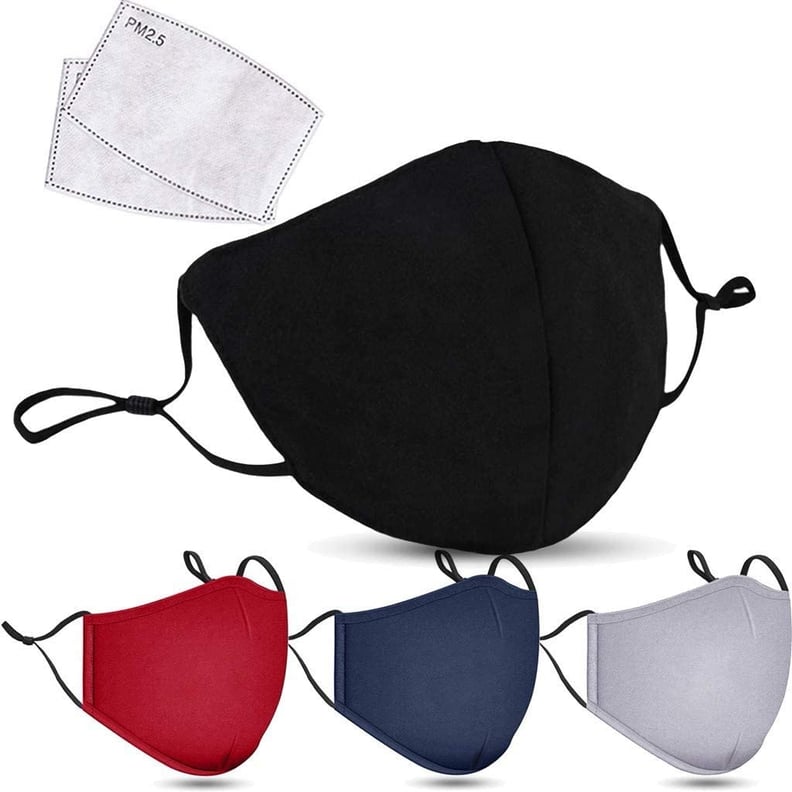 Masks With Filters Included: D-Tokaoe Face Covering with Activated Carbon Filter