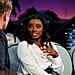 Simone Biles Wears '00s-Inspired Jersey Halter Top