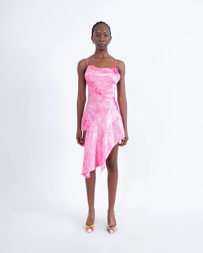 Shop Theophilio's Panel Slip Dress in Tie-Dye