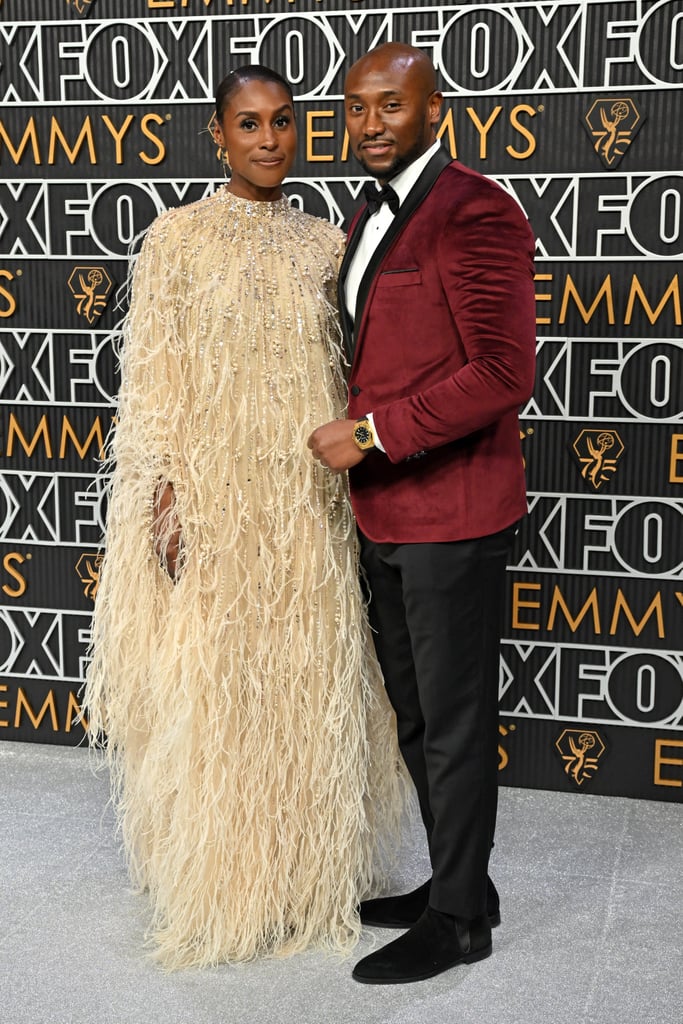Issa Rae's Side-Part Hairstyle at the Emmys 2024