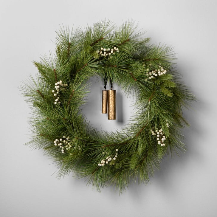 Hearth & Hand With Magnolia Artificial Pine Wreath With Bell Joanna