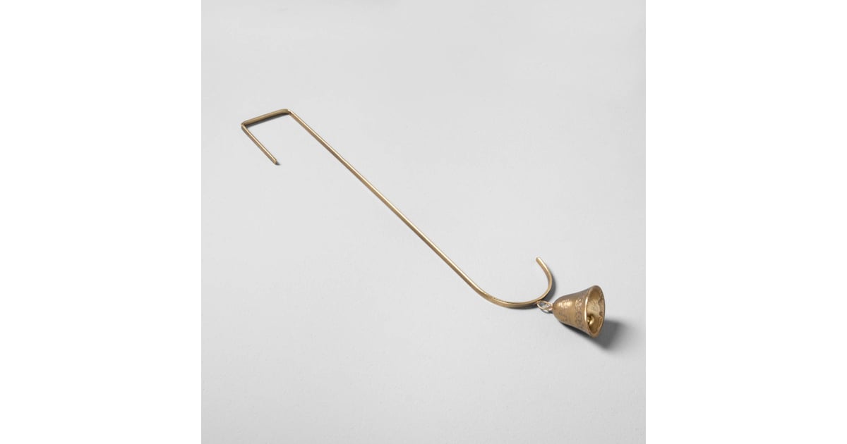 Hearth & Hand With Magnolia Brass Wreath Hanger With Bell Joanna