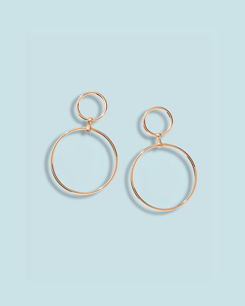 Metal Hoop Earrings