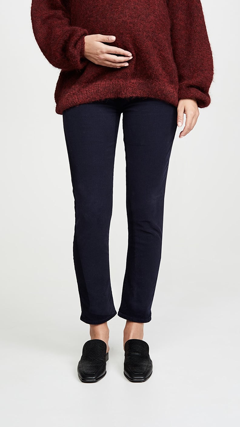 Citizens of Humanity Harlow Ankle Mid Rise Slim Maternity Jeans