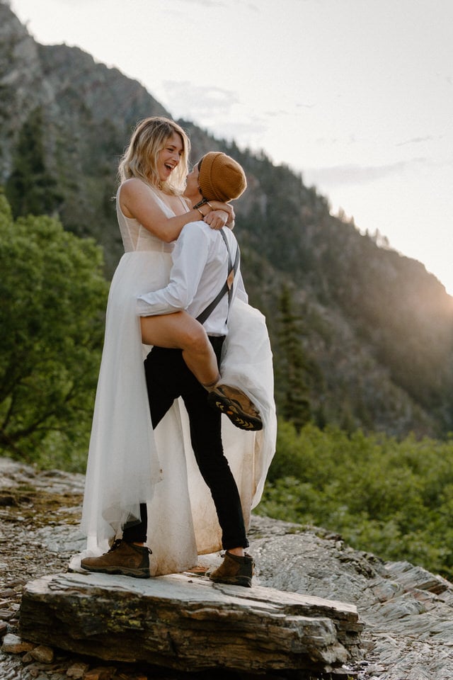 Mountain Camping Elopement