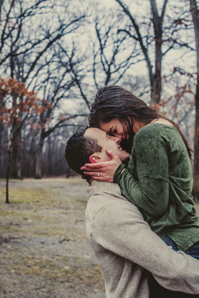 Rainy Engagement Shoot