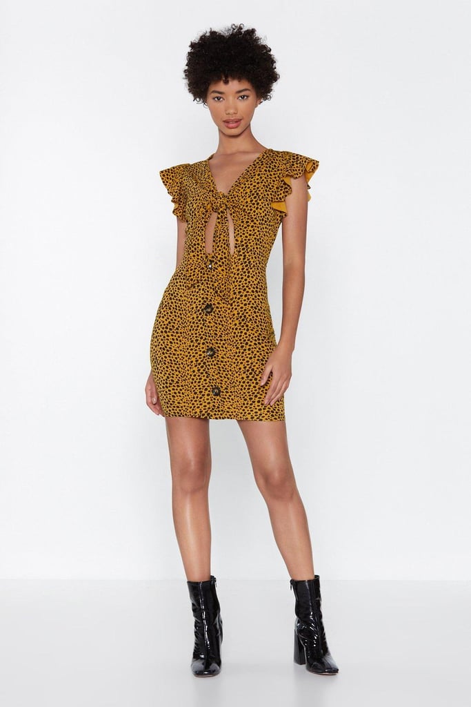 Nasty Gal You've Got to Be Kitten Me Cheetah Dress