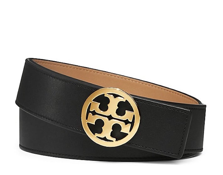 Tory Burch Reversible Logo Leather Belt