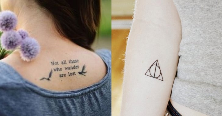 Literary Quote Tattoos  POPSUGAR Australia Love &