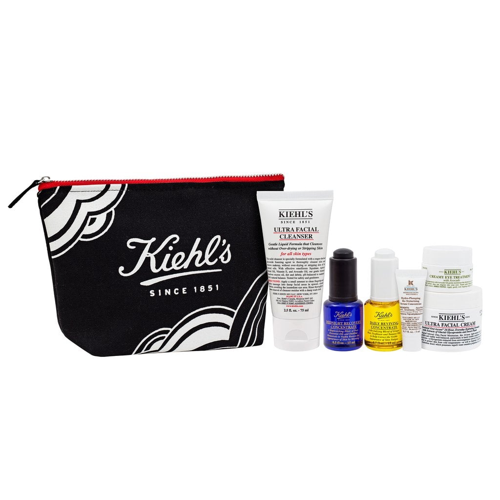 "No matter who you are… a great skin care routine in a must. I love a great kit that has all of your necessities. This Kiehl’s set is just that. Kiehl’s products in general are awesome because they are gentle and a good option for the whole family. Even if you are a makeup-obsessed beauty junkie, healthy skin and a clear canvas is major. Also… who doesn’t love a good travel set? You can just grab and go with this… I wouldn’t mind receiving this gift since I am always traveling." 
 Day-to-Night Healthy Skin Set ($90)