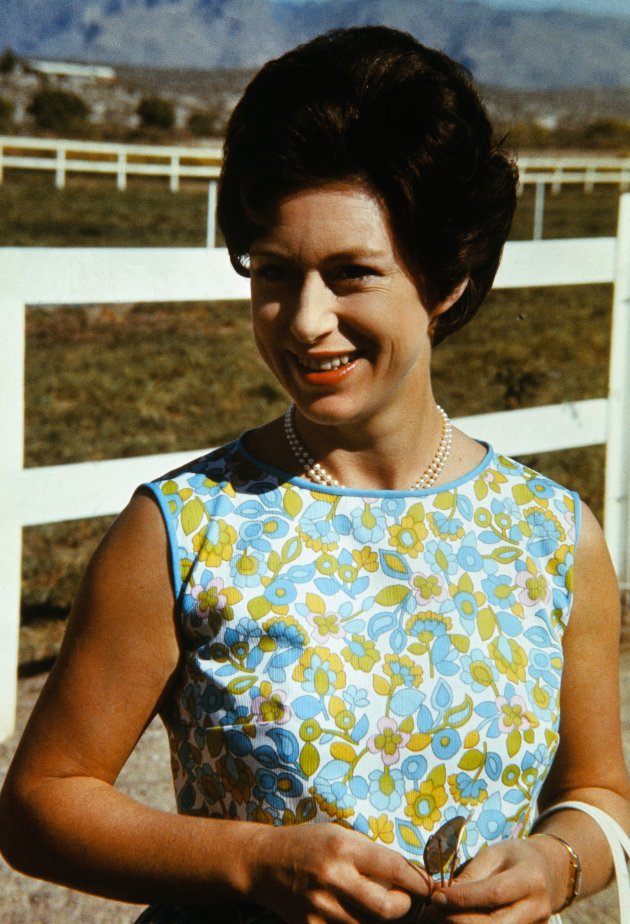 The Crown Princess Margaret American Tour Photos Popsugar Entertainment
