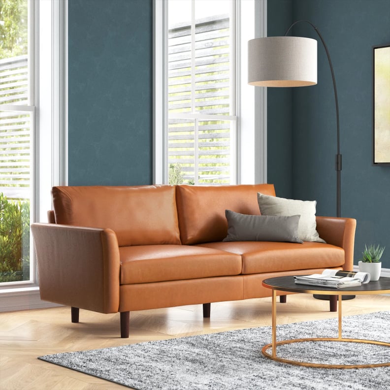 Best Vegan-Leather Sofa From Wayfair