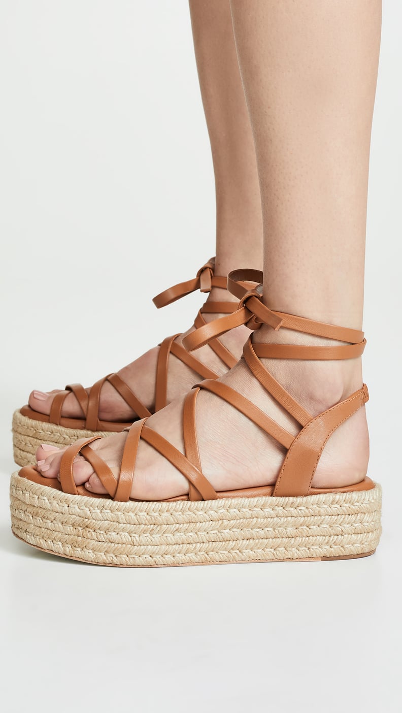 Zimmermann Flatform Wrap Espadrilles