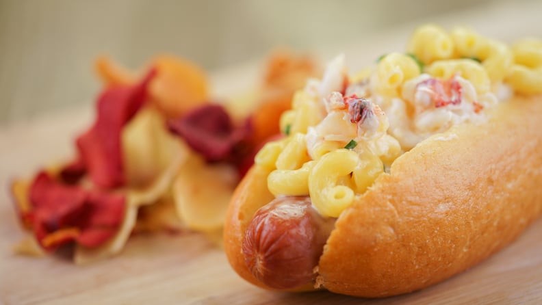 Lobster Mac and Cheese Hot Dog