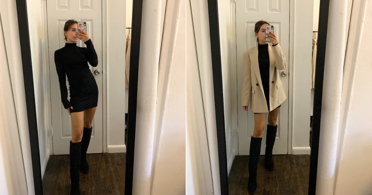 This $35 Mini Dress Is My Go-To For Elevated Fall
