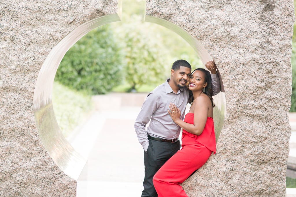 Glam Red Carpet Engagement Ideas