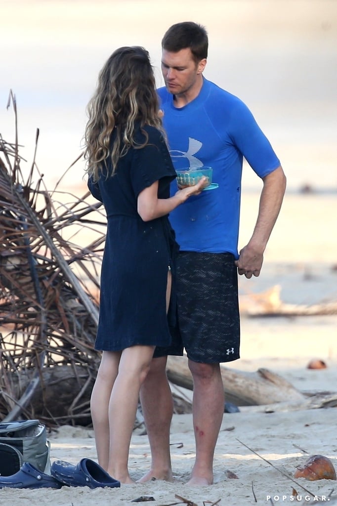 Tom Brady and Gisele Bündchen in Costa Rica February 2019