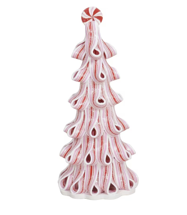 Michaels Christmas Decorations: Oh What Fun Candy Cane Christmas Tree