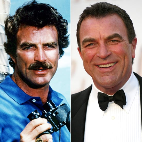 Tom Magnum/Tom Selleck | TV Characters With Mustaches and Without ...