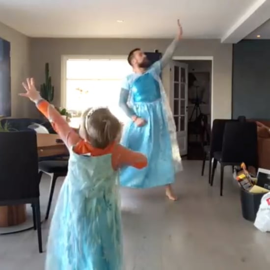Let It Go Dad and Son Dance Video