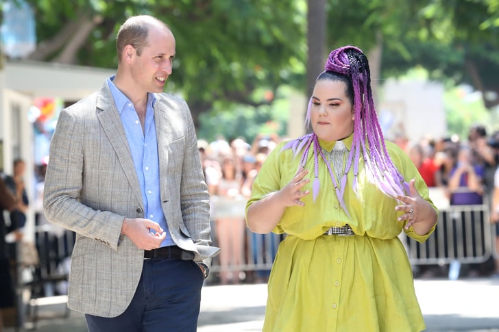 Prince William Meeting Eurovision Winner, Netta Barzilai | POPSUGAR ...