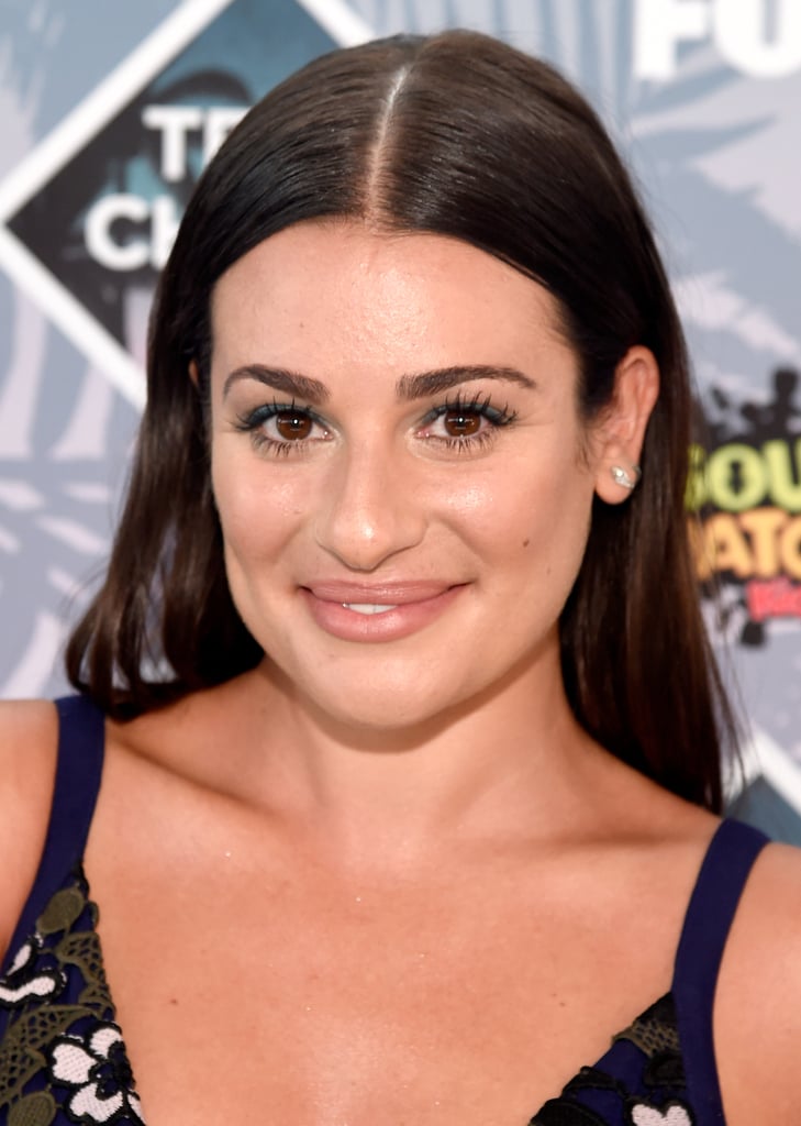 Lea Michele's Hair and Makeup at the 2016 Teen Choice Awards