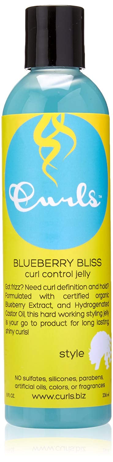 Curls Blueberry Bliss Control Jelly, 8 Ounce