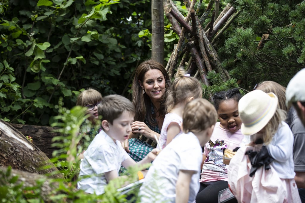 Kate Middleton Hampton Court Palace Garden Visit 2019