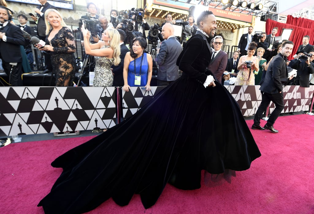 Billy Porter Christian Siriano Gown at the 2019 Oscars