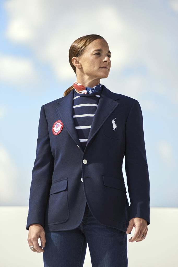 Team USA Opening Ceremony Outfit on Paratriathloner Melissa Stockwell