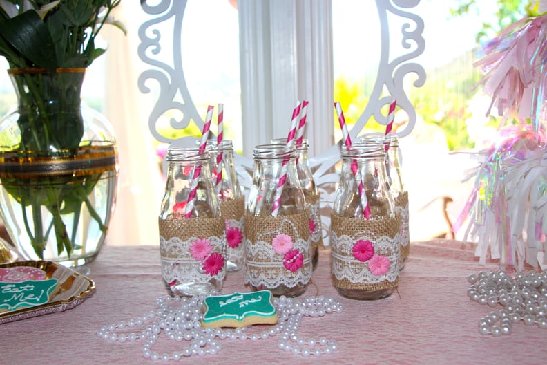 Glammed-Up Milk Bottles