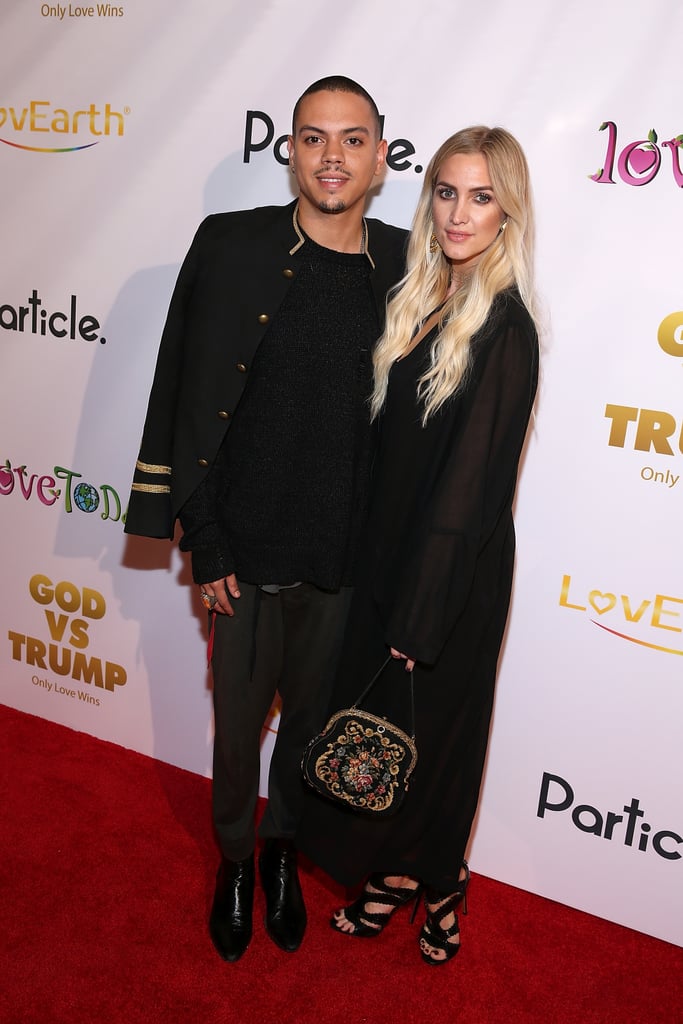 Ashlee Simpson and Evan Ross at God vs. Trump Premiere 2016