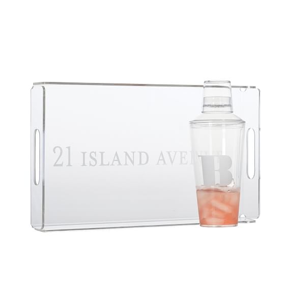 Rectangular Acrylic Tray