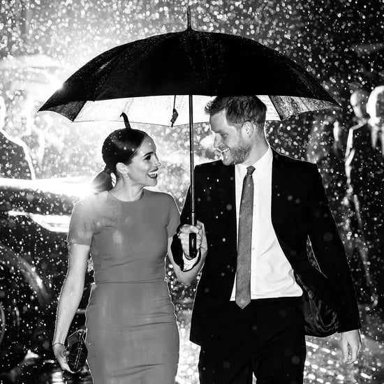 Prince Harry and Meghan Markle Black and White Photos