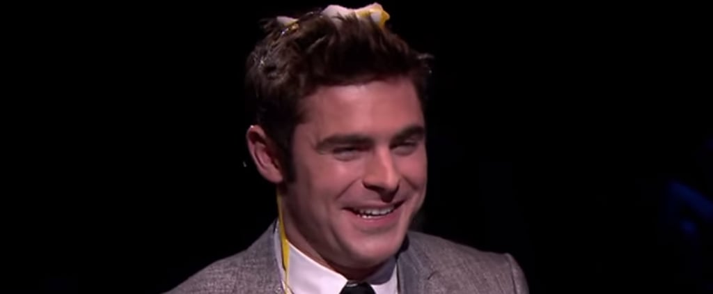 Zac Efron Plays Egg Russian Roulette on Tonight Show | Video