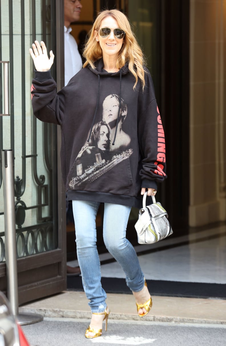 And Don't Get Us Started About the Time She Polished Her Vetements Sweatshirt With Gucci Heels