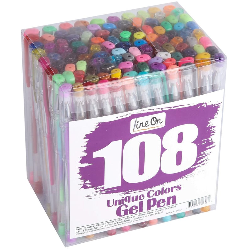 Lineon 108 Colors Gel Pens
