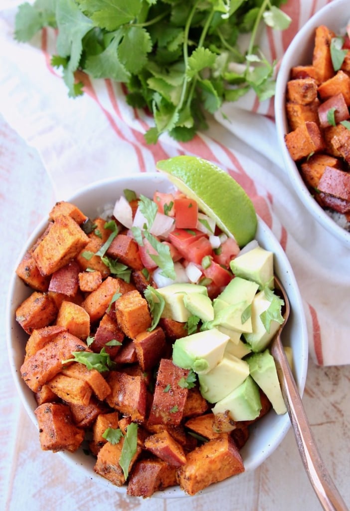 Mexican Vegan Sweet Potato Quinoa Bowl