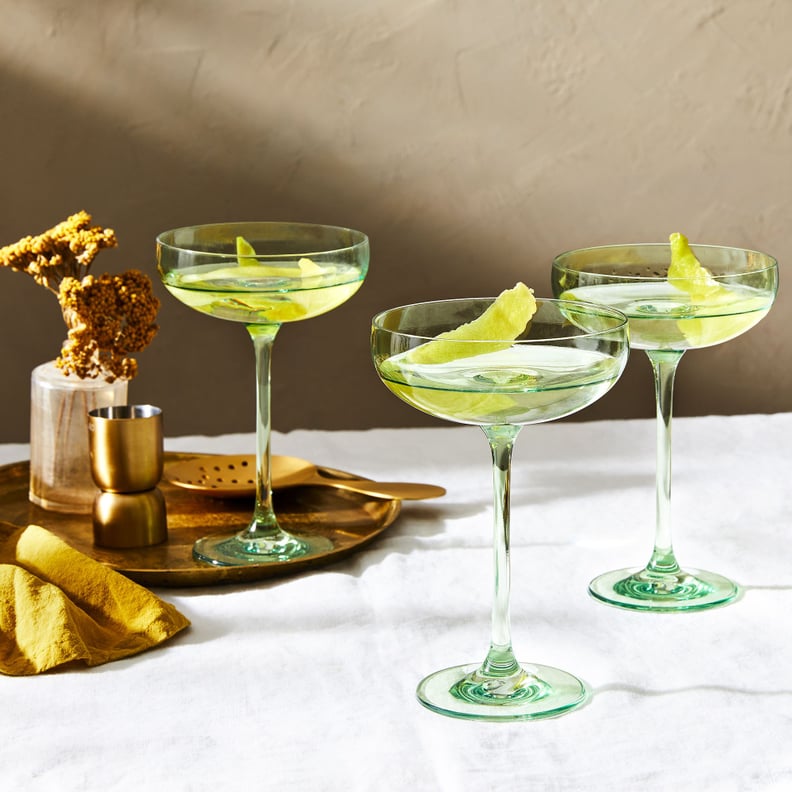 For a Special Party: Hand-Blown Estelle Colored Glasses