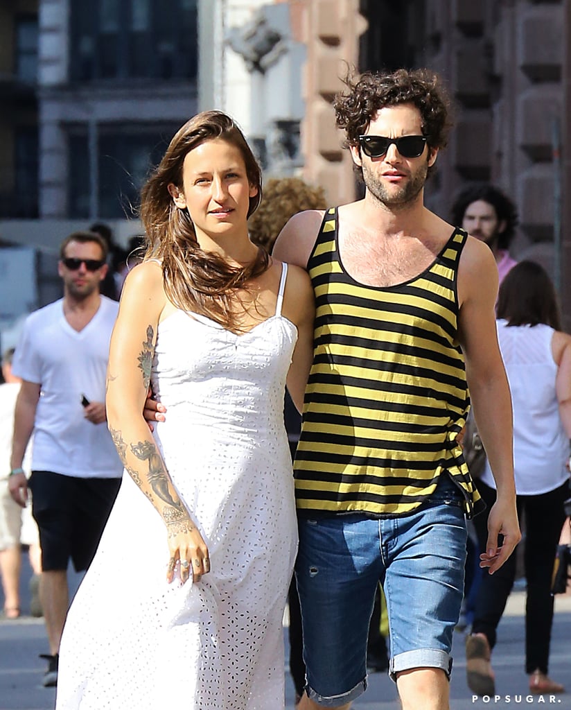 Penn Badgley's Girlfriend 2014