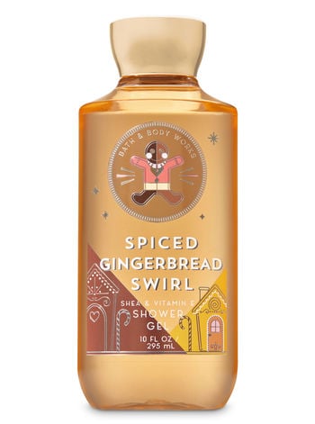 Spiced Gingerbread Swirl Shower Gel