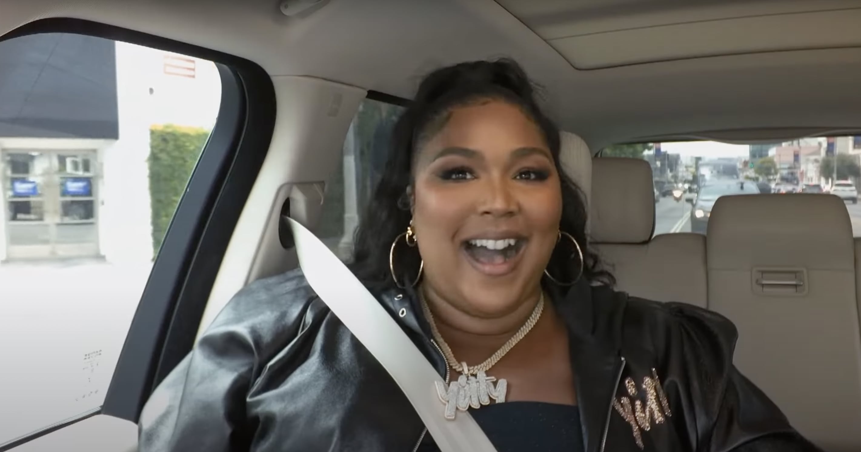 Watch Lizzo Do Carpool Karaoke With James Corden POPSUGAR Entertainment