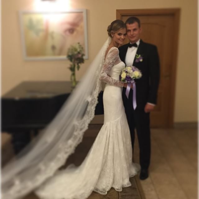 Victoria's Secret Model Kate Grigorieva Wedding Pictures
