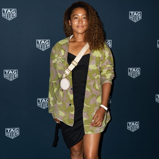 Naomi Osaka Puts a Sporty Touch on a Little Black Dress