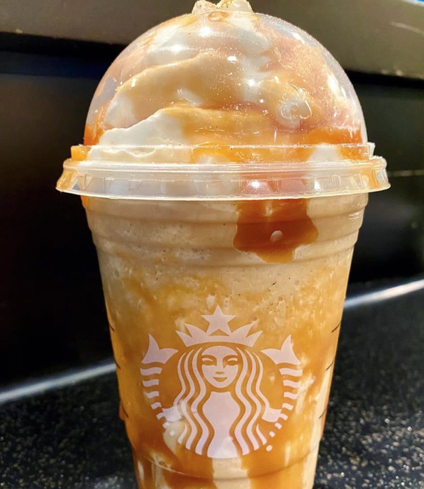 NINJA COFFEE BAR CARAMEL FRAPPUCCINO STARBUCKS STYLE 