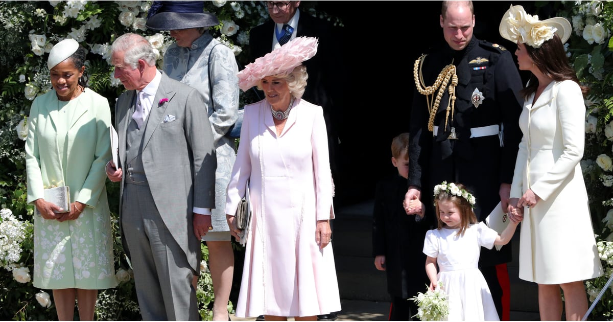 Royal Family At Prince Harry And Meghan Markle S Wedding